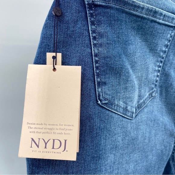 NYDJ Barbara Bootcut High Waisted Jeans Clean Horizon Size 18 NEW - Picture 9 of 15